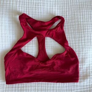 Boys and Arrows Red Bikini Top